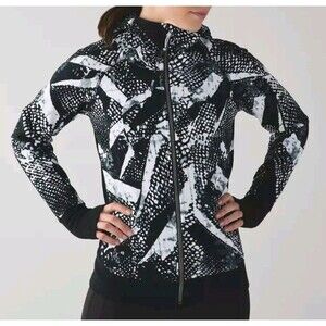 Lululemon Scuba Hoodie Zip Up Women's Sz 6 Activewear Sportswear Gym Workout